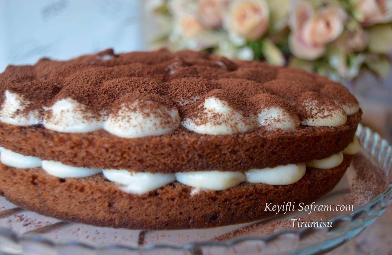 kolay tiramisu tarifi hazır kekle